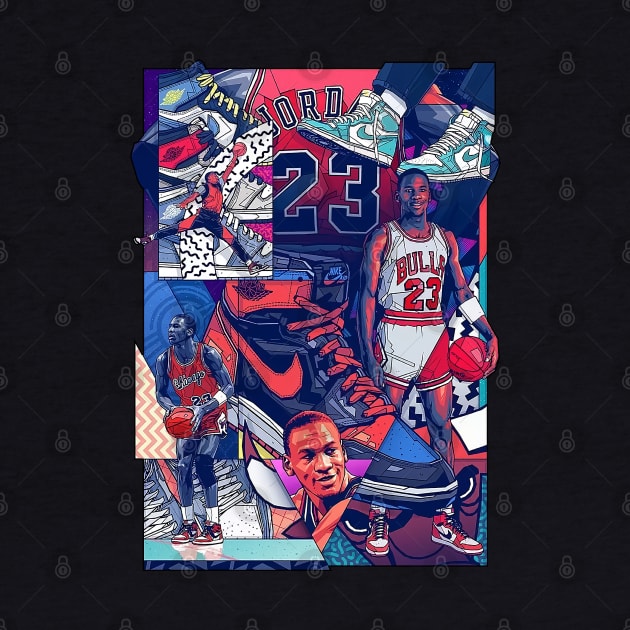 BASKETBALLART -CHICAGO MVP23 by JORDAN-ART23